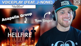 EPIC Cover from VoicePlay! Bass Singer Reaction (& Analysis) | "Hellfire"