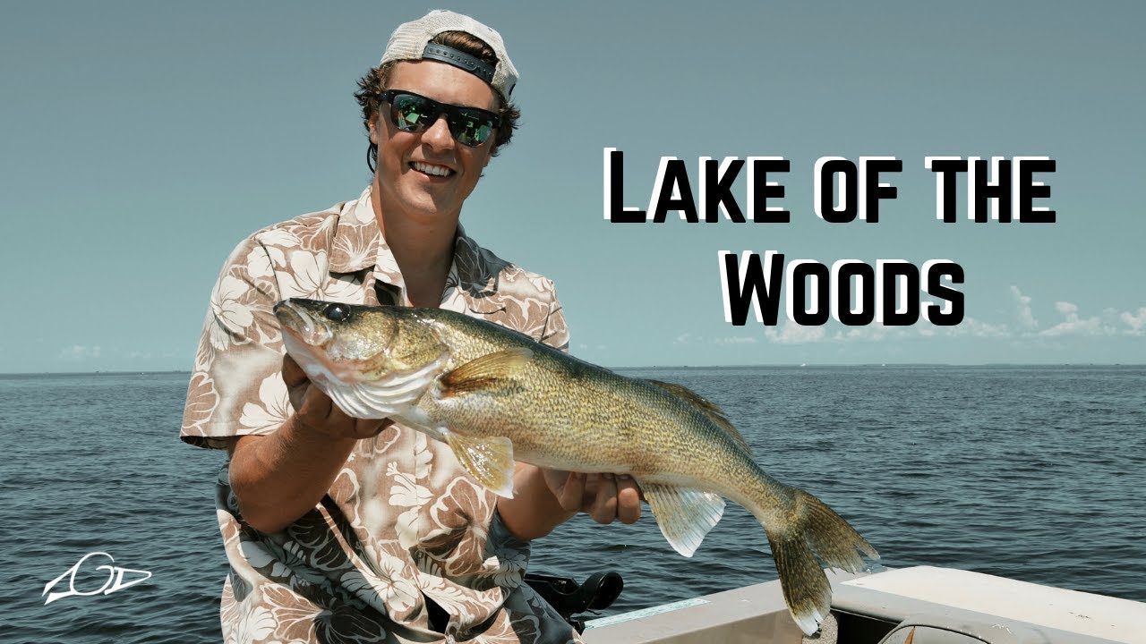 Walleye Fishing LAKE OF THE WOODS Deep Mud YouTube