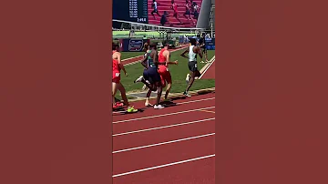 Yared Nuguse Front Running In 1500m Final Yarednegu 
