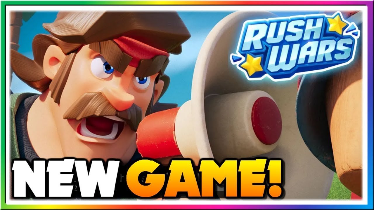 RUSH WARS INFO and RELEASE DATE | New Supercell Game Announcement (iOS and Android)
