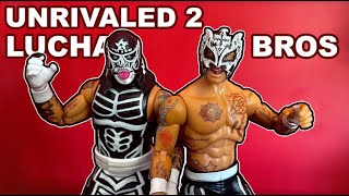 PENTAGON JR & REY FENIX AEW UNRIVALED 2 FIGURE - REVIEW & UNBOXING
