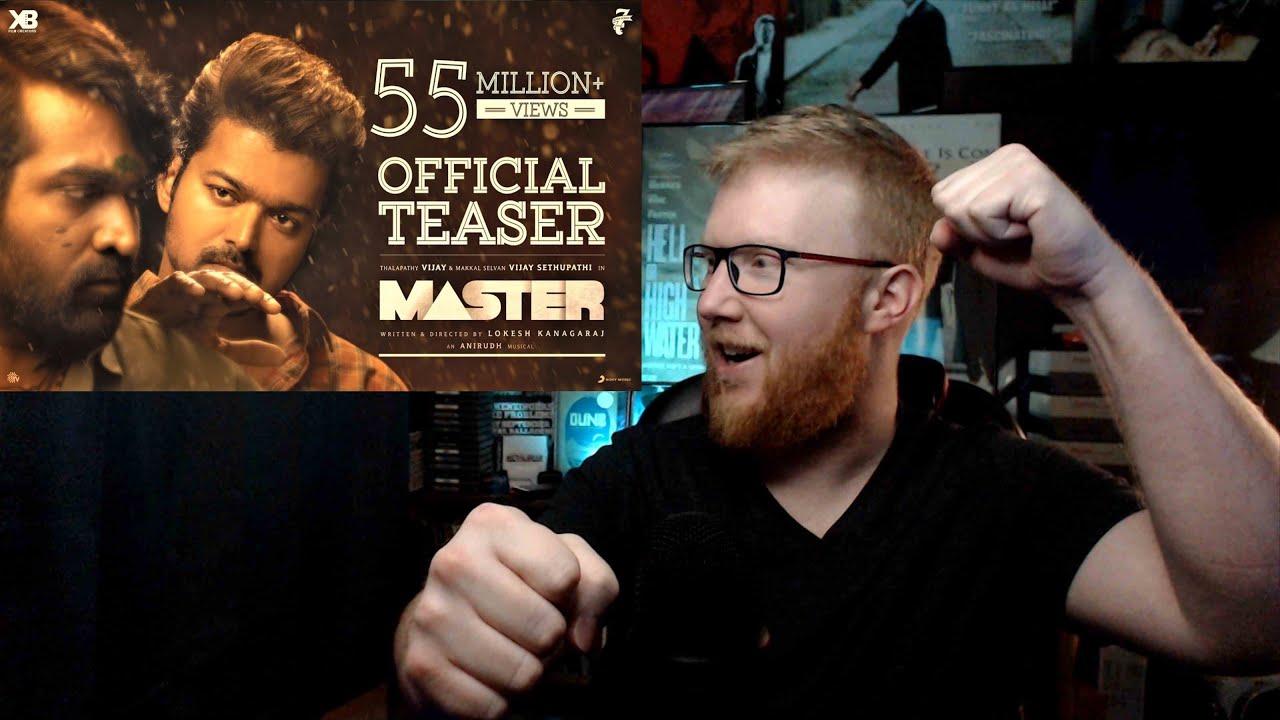 MASTER Teaser REACTION!! | Thalapathy Vijay | Vijay Sethupathi | Lokesh Kanagaraj | Anirudh