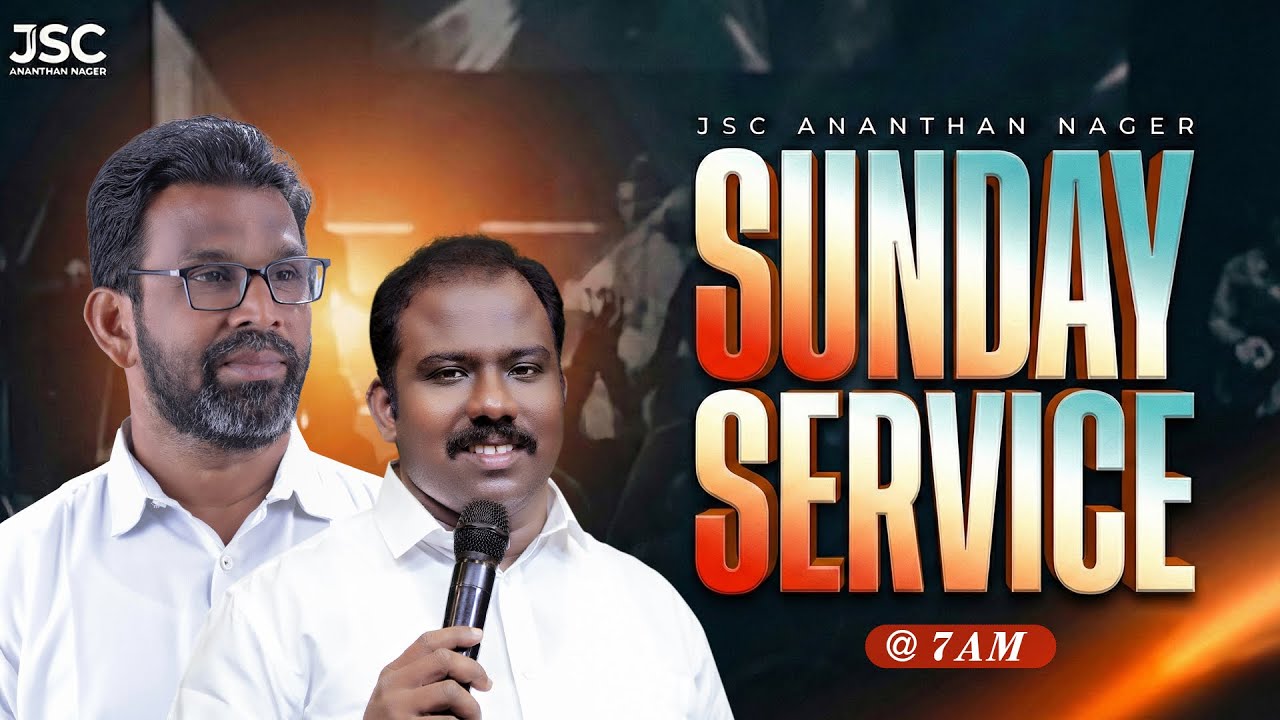 🔴COMMON SUNDAY SERVICE  l 4 JAN 2026 | Rev.P.Yesudasan | PR.Y.L.David Livingston | 7.00 am 