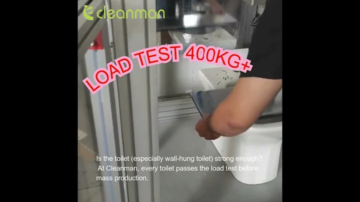 Wall Hung Toilet Load Test | How Strong Is a Wall-Mounted Toilet?