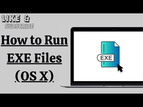 How to Run EXE Files (OS X)