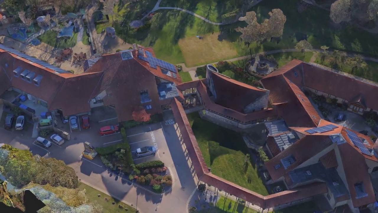 Martin House Hospice 3D model and walkthrough YouTube