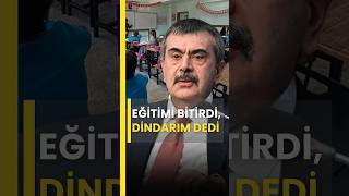 Eğitimi Çökertmiş Olsa Da Sayın Bakanımız Çok Dindar