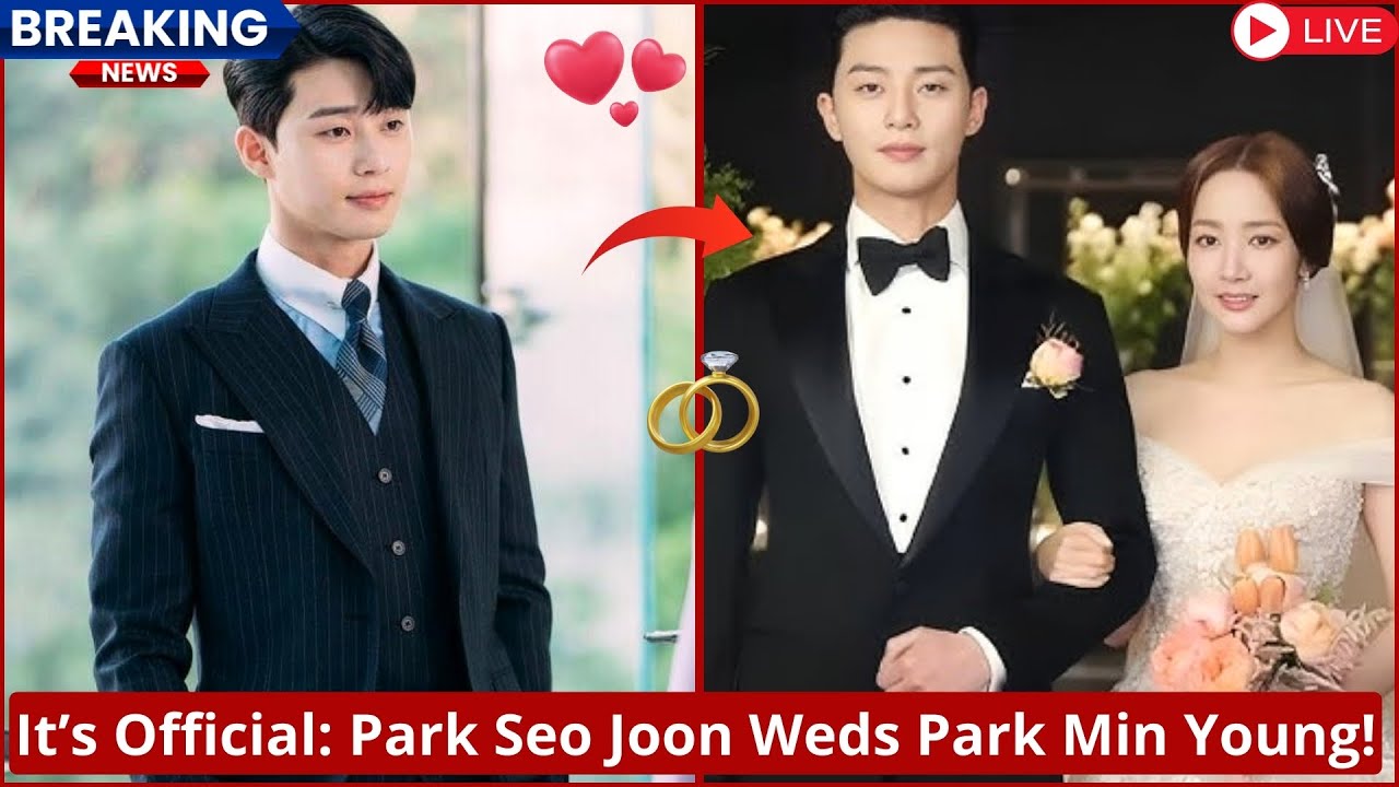 Park Seo Joon and Park Min Young Are Officially Husband and Wife After