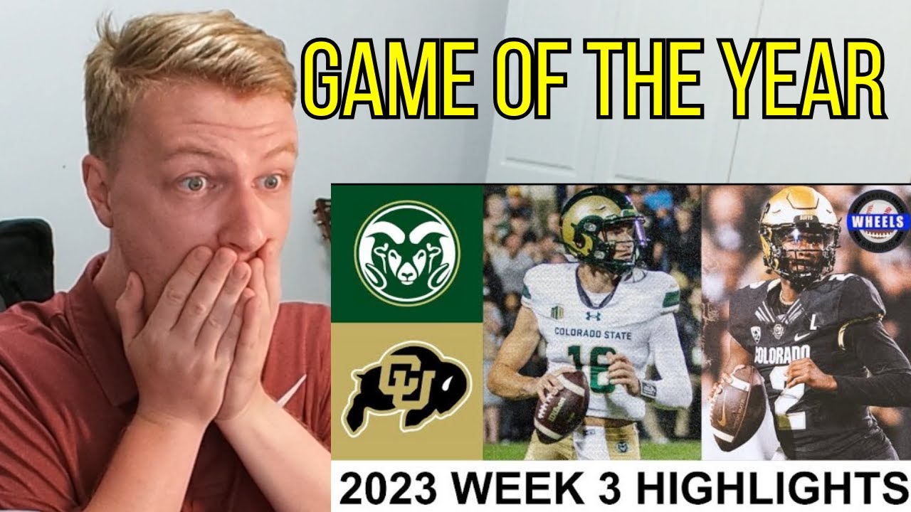 British Reaction To Colorado Vs Colorado State INCREDIBLE GAME YouTube British Reaction To Colorado Vs Colorado State INCREDIBLE GAME YouTube