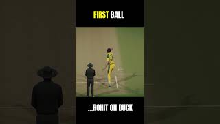 STARC STRIKES FIRST BALL ⚡ #gaming #cricket26 #cricketshorts #indvsaus #cricket #cricketlover