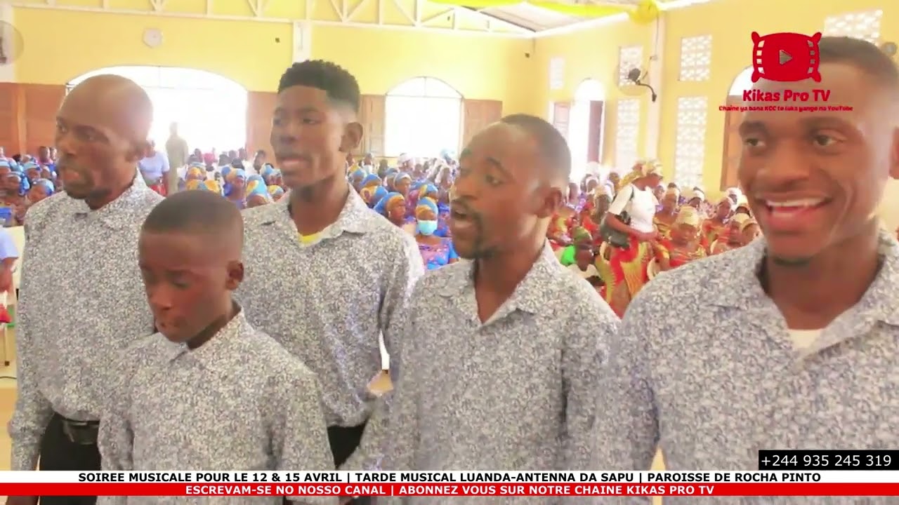 Luanda: Soirée Musicale pour le 12/15 Avril | PGM Antenne de Sapu | Tarde Musical na P/ do Rocha Pin