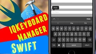 Avoid TextField Hiding Behind Keyboard (Swift 4.1.2 / Xcode 9.4)
