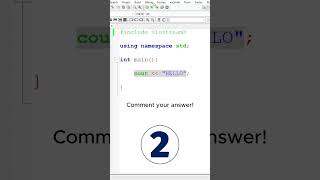 Guess the Output! 🤔 C++ Code Challenge #Shorts