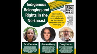 Indigenous Belonging & Rights in the Northeast (UVM, 2024)