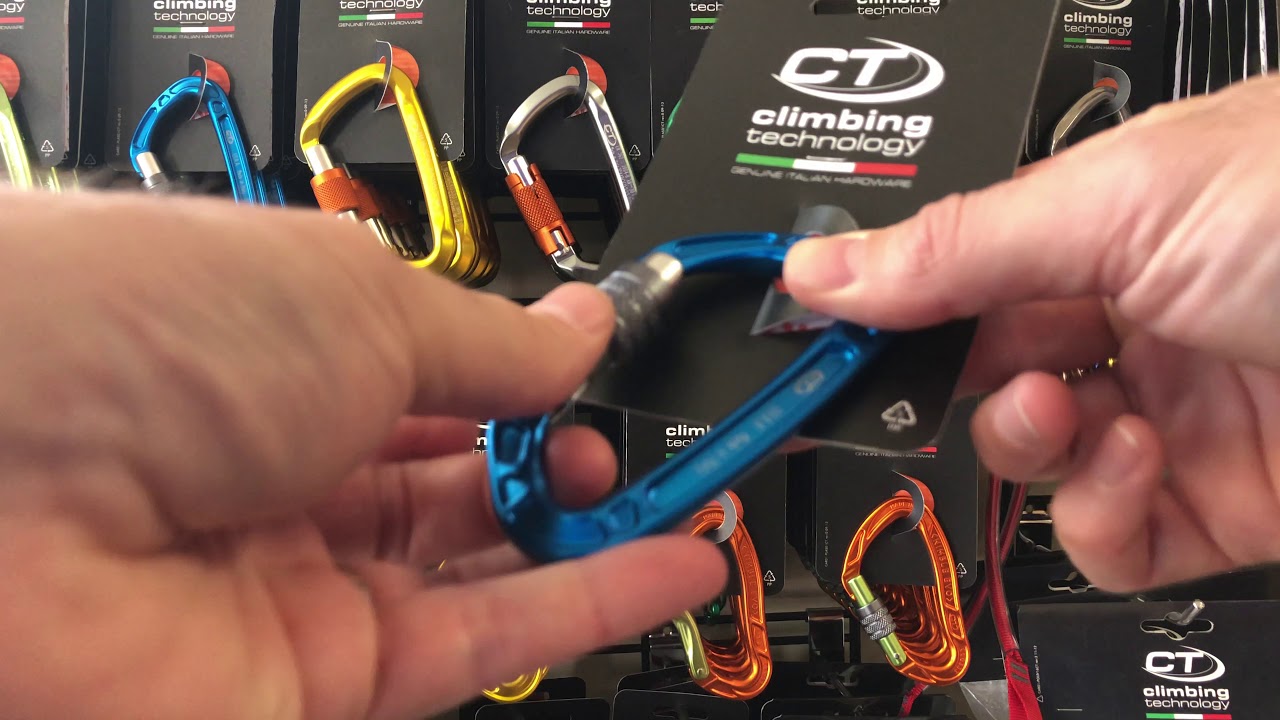 CT Aerial Pro Screw Gate Carabiner YouTube