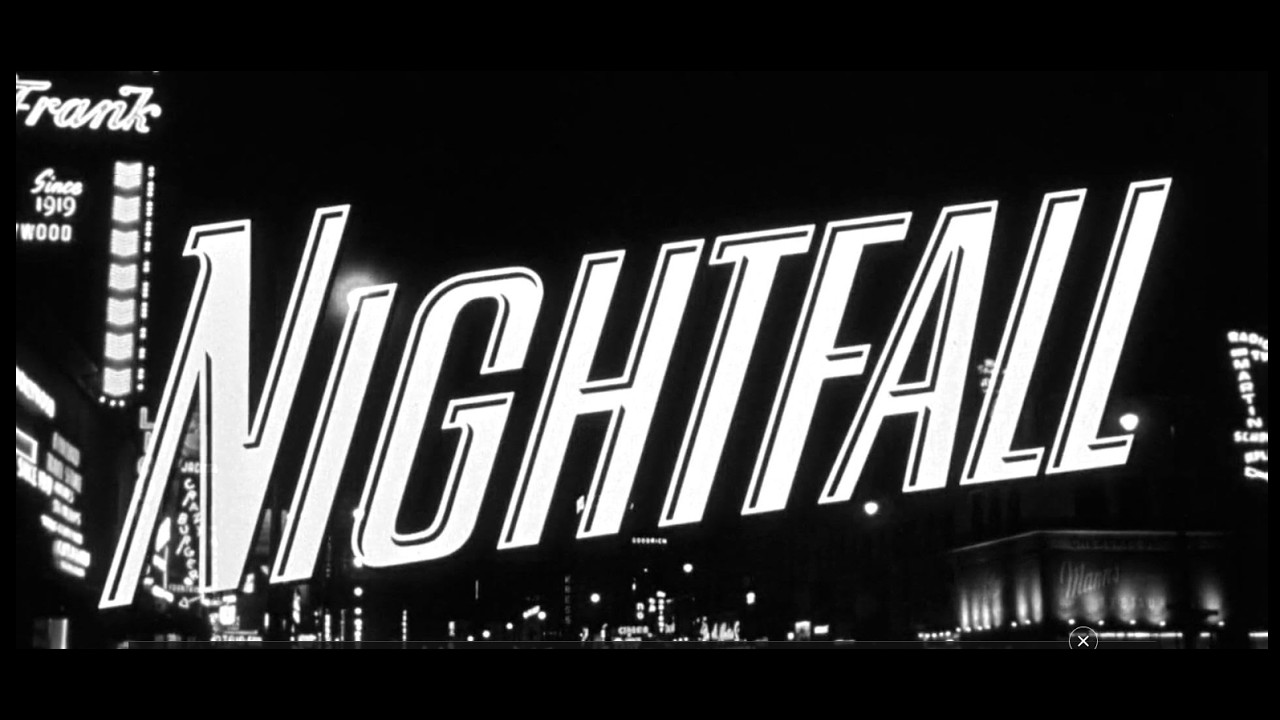 Nightfall (1956) | Classic 1940s Film Noir | 4K Restoration Trailer