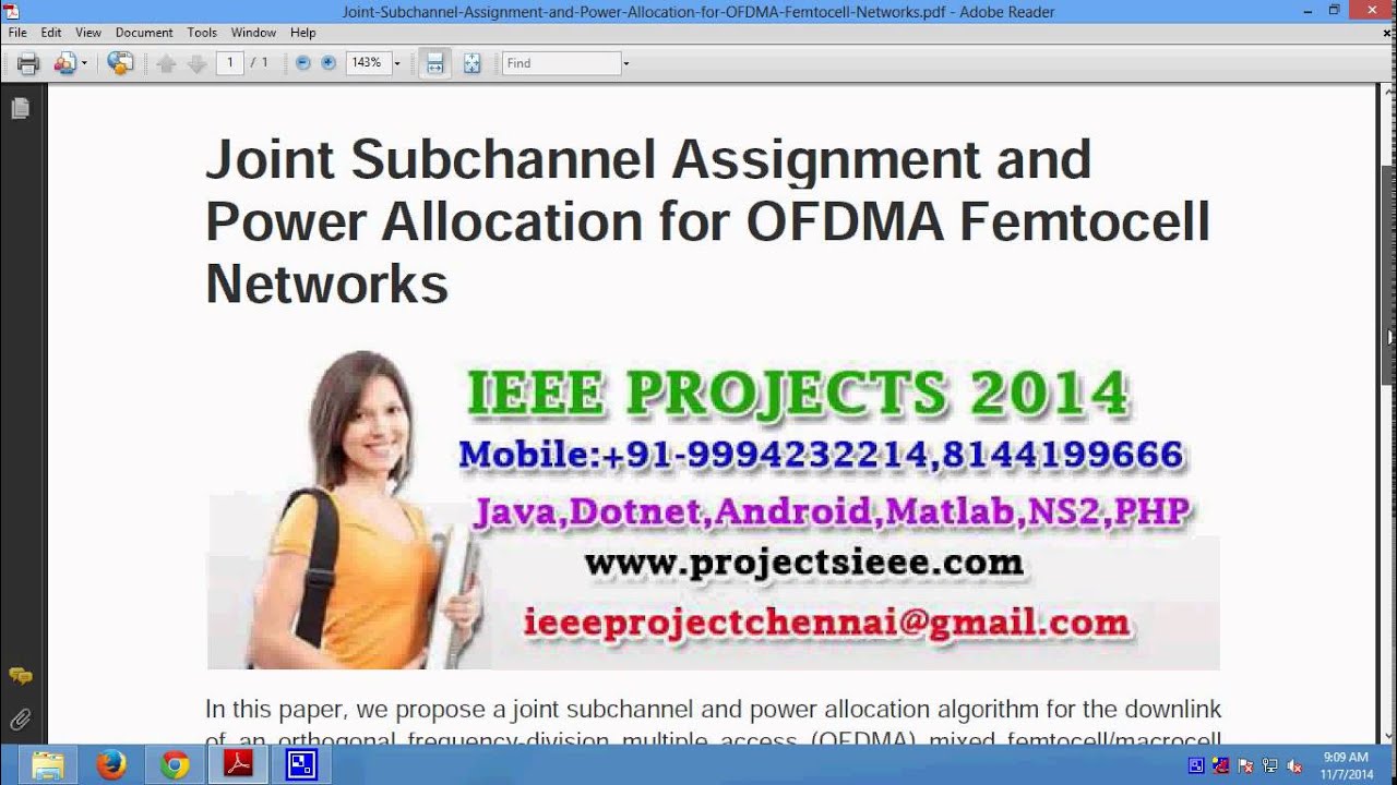 Joint Subchannel Assignment and Power Allocation for OFDMA Femtocell ...