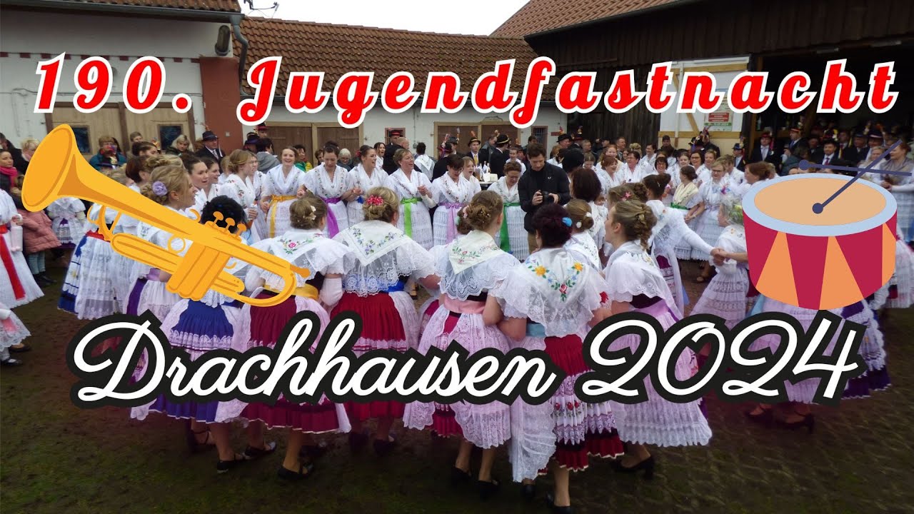 190. Jugendfastnacht Drachhausen / Jubiläumsfastnacht mit unzählig viele Paare 