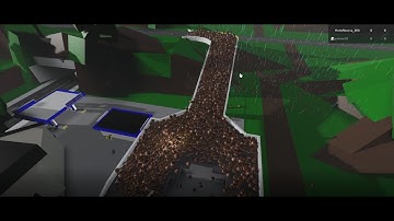 Roblox voxel destruction physics brookhaven bridge destruction with 326 exploding barrels (60 Fps)