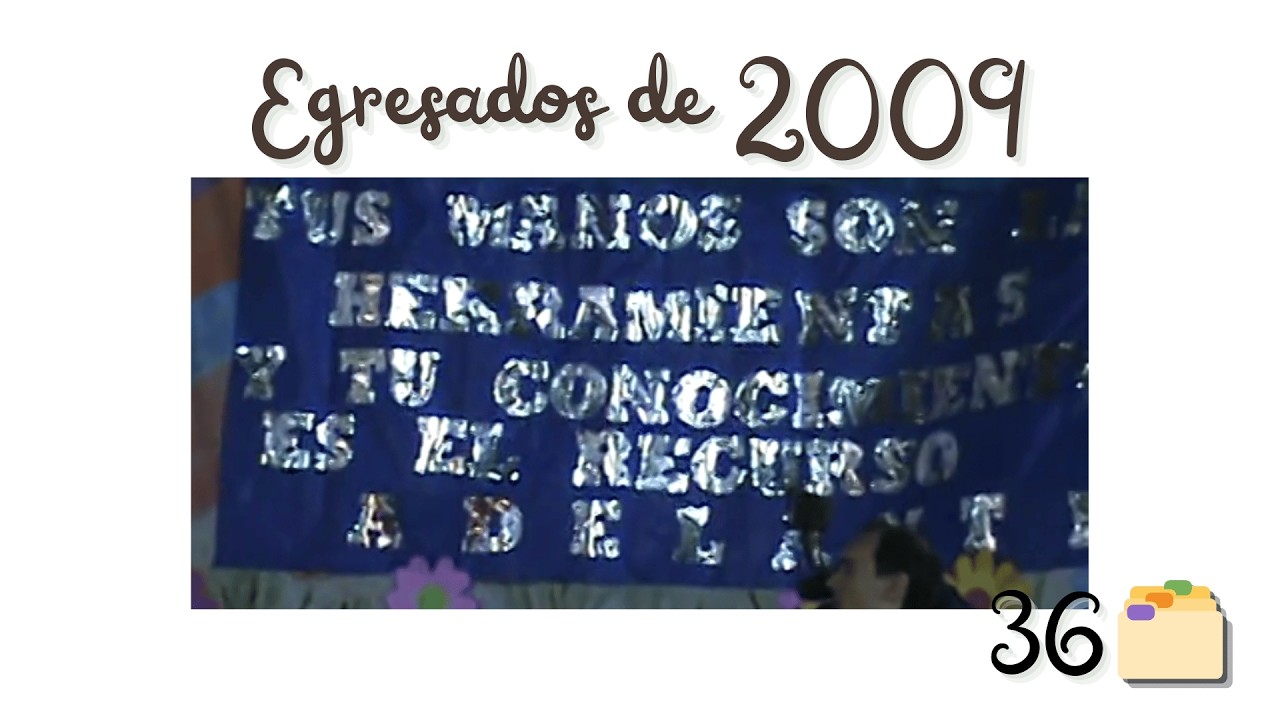 Agustín como Egresado en 2009 - 🗂️36