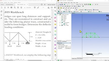 Ansys workbench, Truss tutorial
