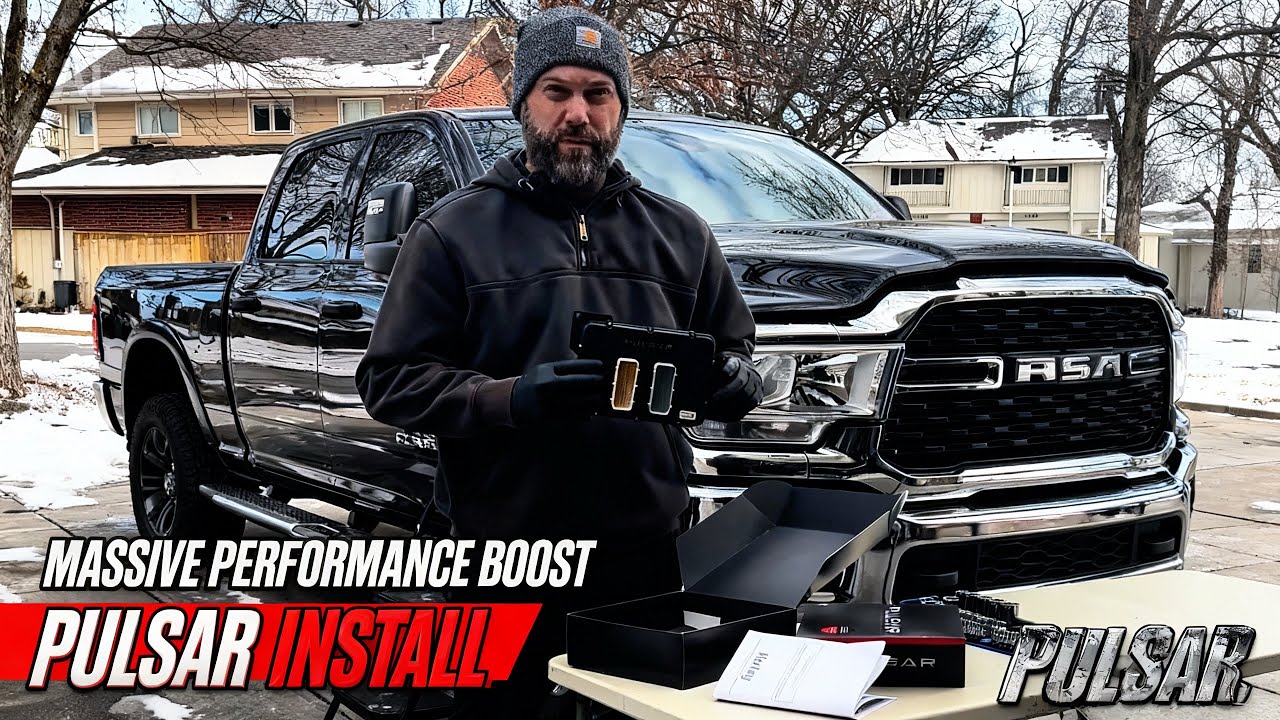 2019-2024 Ram 2500 Edge Pulsar Inline Tuning Module Install and Review ...