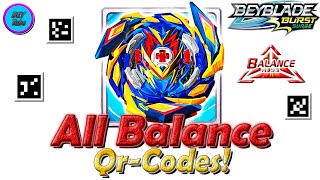 All BALANCING Beyblades Qr-CODES | Все Балансирующие Бейблэйды Qr-Коды - Beyblade Burst