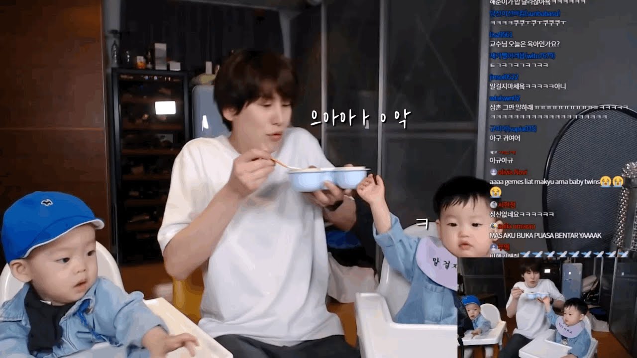 이동해와 조규현이 아기를 대하는 방법