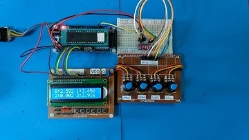 Atmega16 ADS1115 (4ch 16bit ADC ) demo