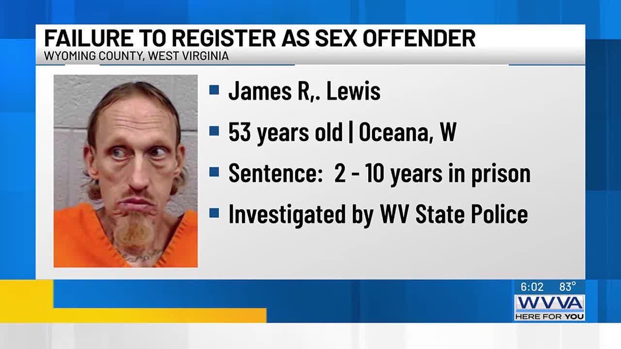 Oceana man sentenced for failure to register as a sex offender - YouTube