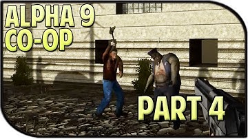 7 Days to Die Alpha 9 Gameplay Part 4 - Escaping the City! (Coop)