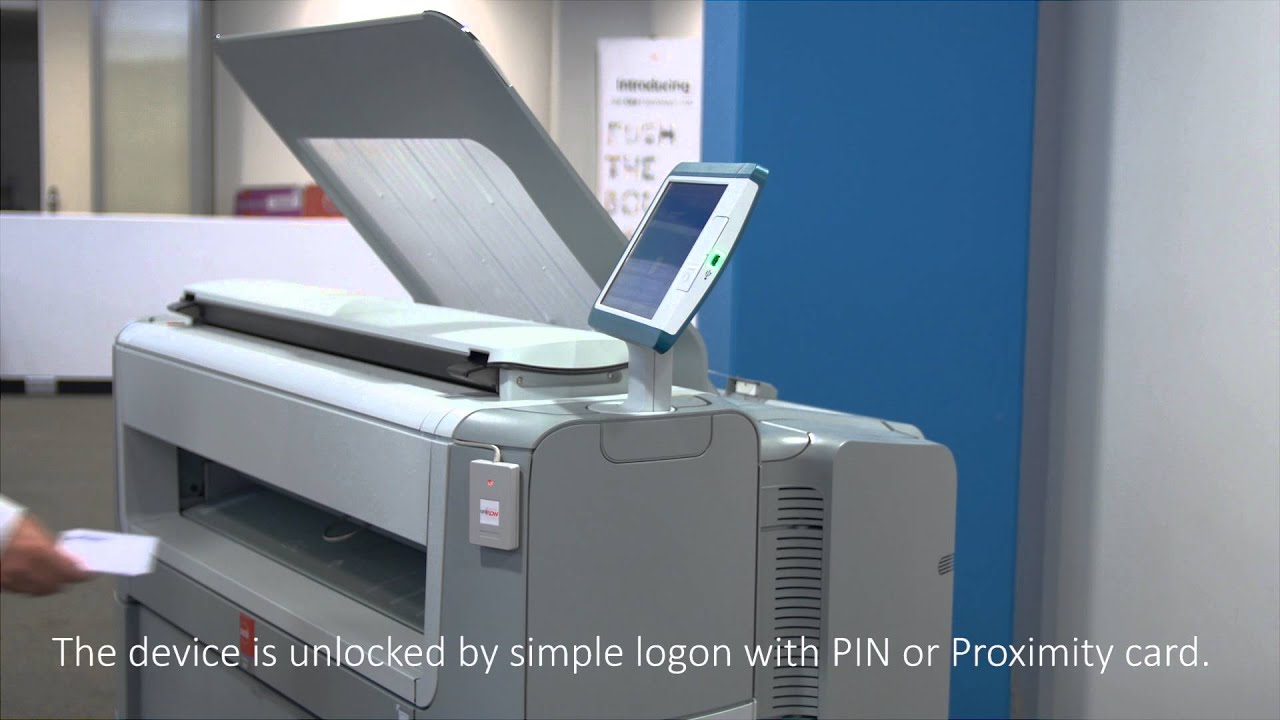 Embedded Applet for Océ Large Format Printers YouTube