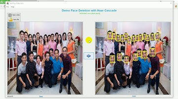 Demo Face Detection with Haar Cascade - part 2