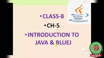Introduction to Java & Bluej Programs|Class 8 |Computer |Holy Heart Schools