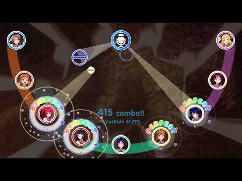 【スクフェスAC】Step! ZERO to ONE(switch)【譜面確認用】