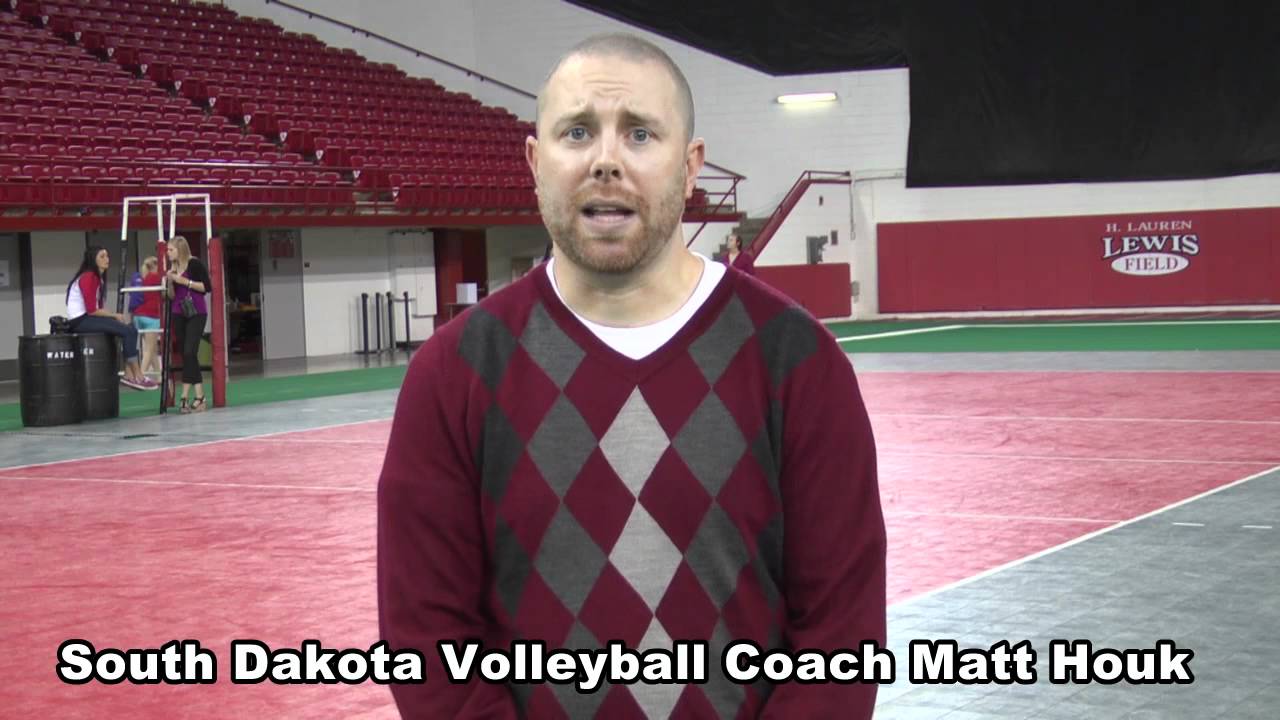 coyotes don edwards South Dakota-UMKC Volleyball Postgame