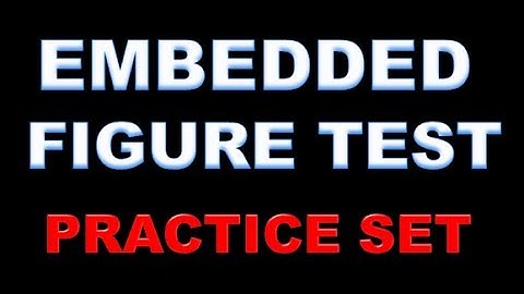 DMRC/NMRC PSYCHO TEST ----- EMBEDDED FIGURE PRACTICE TEST--1