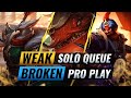 Why Champs Are BROKEN in Pro Play but TERRIBLE in Solo Queue - League of Legends