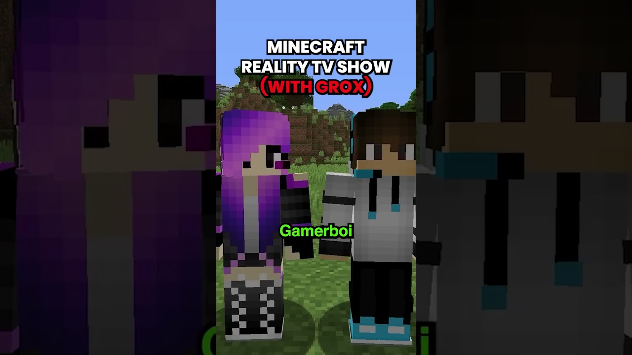 Grox ON LOVE ISLAND LIKE?!? #minecraftmemes