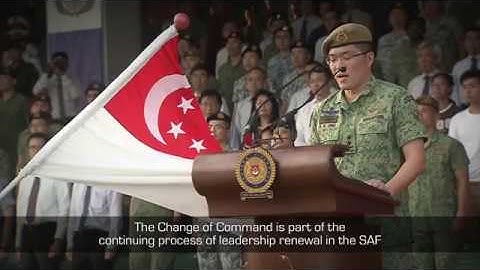 Chief of Defence Force Change of Command Parade 2018