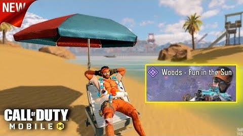 *NEW* Woods Fun in the Sun Gameplay in COD Mobile Season 7 2023 | Heat Wave Battle Pass