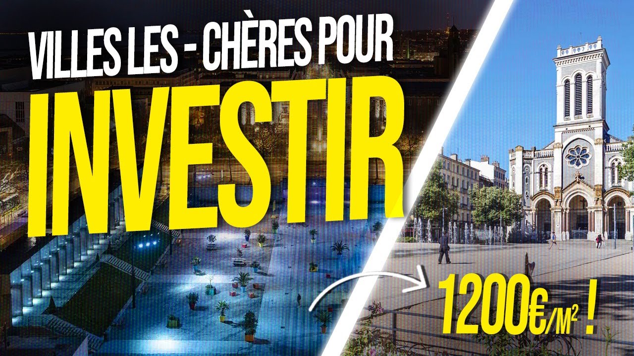 Les meilleures VILLES pour INVESTIR  en IMMOBILIER - 2025 ? (loyers les moins chers)