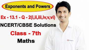 Chapter 13 Exercise 13.1 Question 2 - Exponents and Powers Class 7 Maths - NCERT Solutions