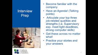 Career Ready Program Series - Interview Strategies