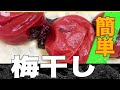 【ジップロック梅干し】簡単！手軽に！美味しい梅干しを作るコツ教えます！