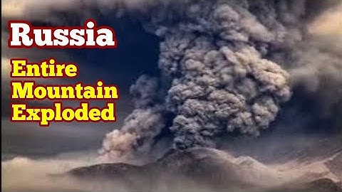 Apocalyptic Ash Eruption Of Shiveluch Volcano, Kamchatka Russia, Indo-Pacific Ring Of Fire