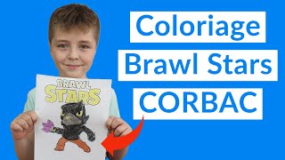 Coloriage Brawl Stars Corbac Youtube - dessin à colorier brawl stars corbac phenix