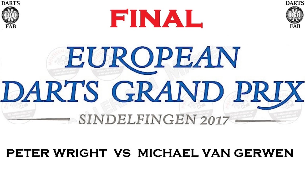 darts distance European Darts Grand Prix 2017 FINAL & Interview - Peter Wright vs Michael van Gerwen