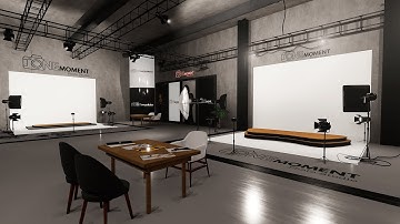 One Moment Photo Studio | Game-Ready Environment | Unity Engine HDRP