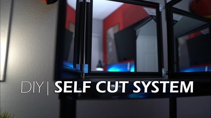 Self Cut System Tri View Mirror Basic, Hair Cutting Tools, Beauty &  Health